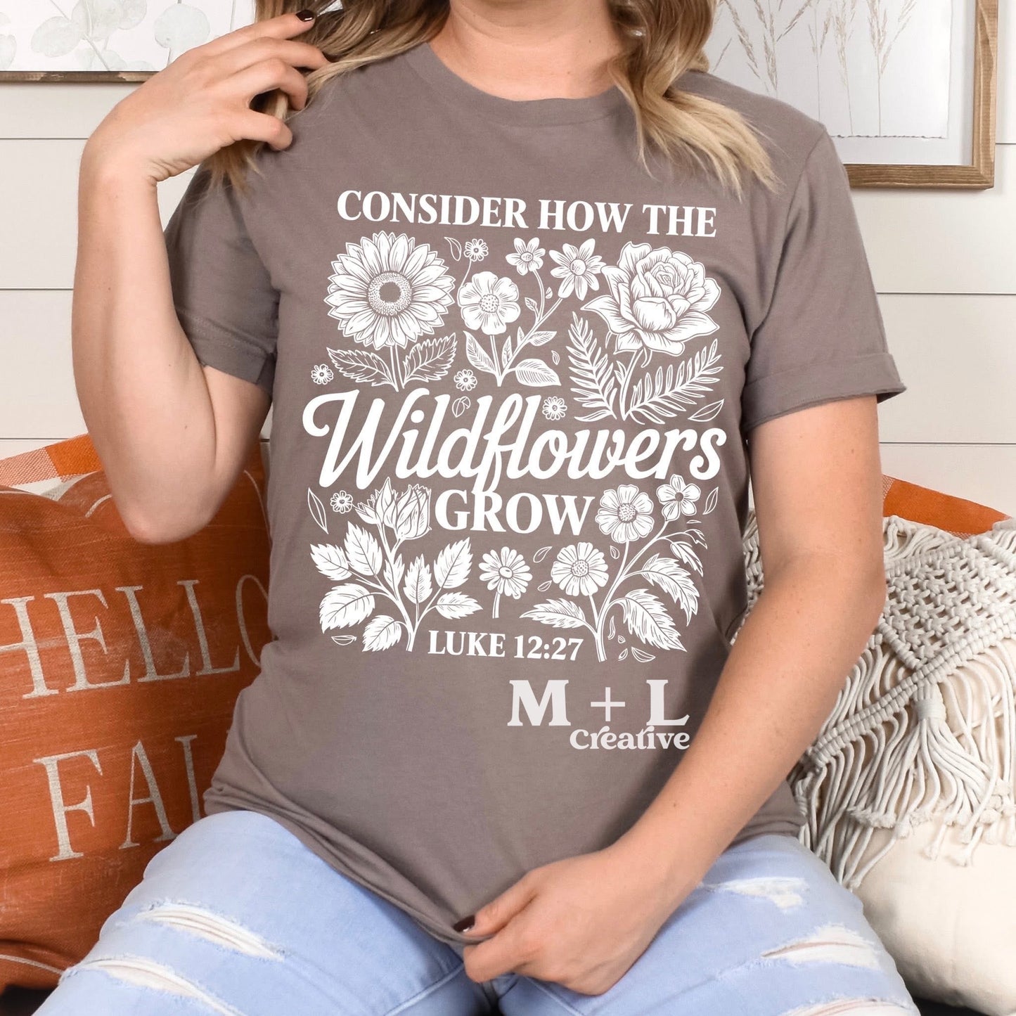 Consider How the Wildflowers Grow