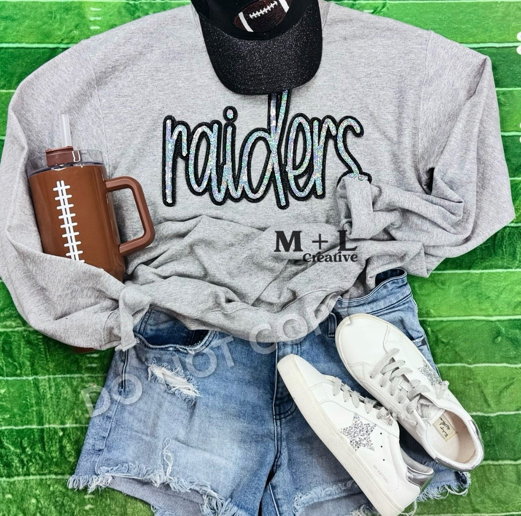 Raiders Sequins