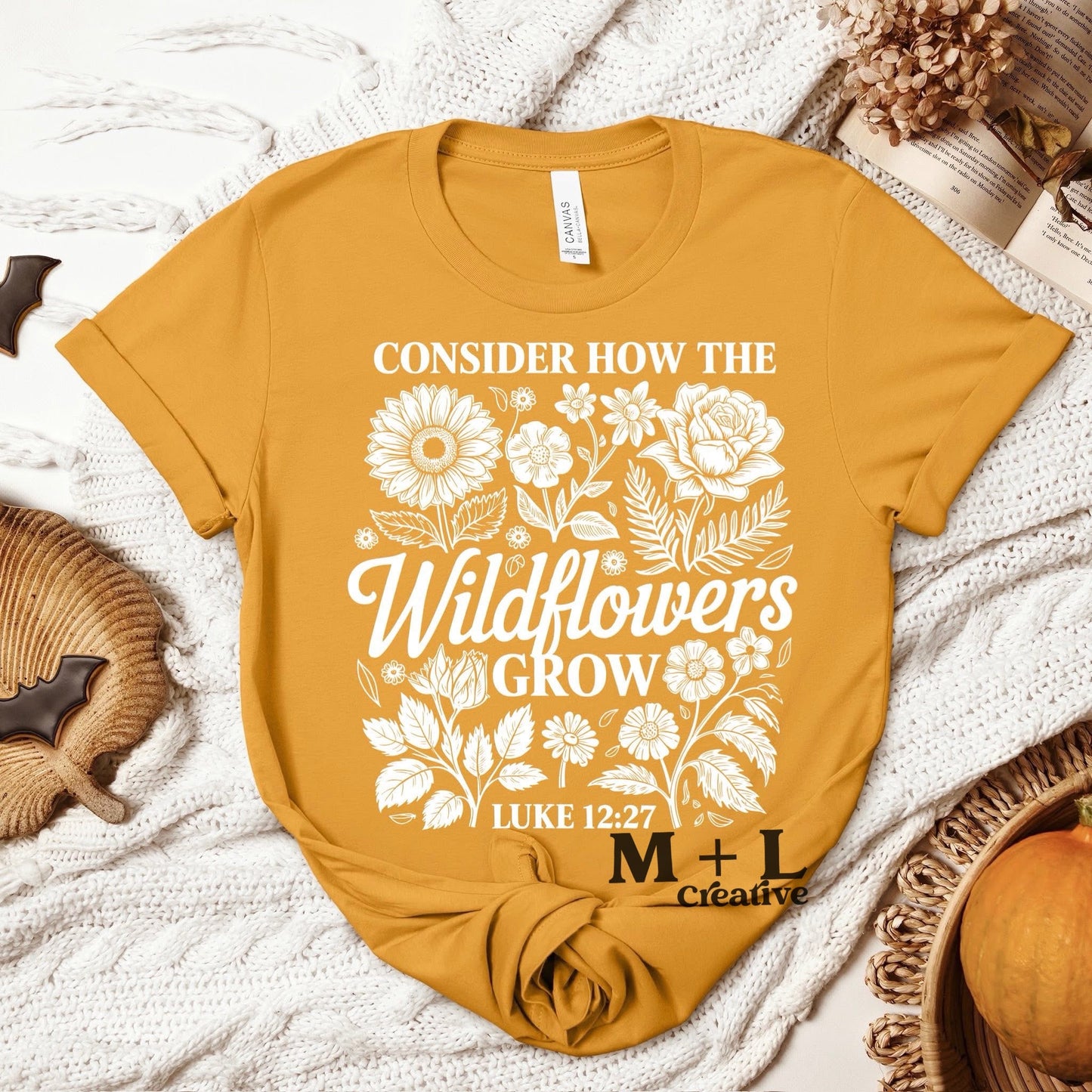Consider How the Wildflowers Grow