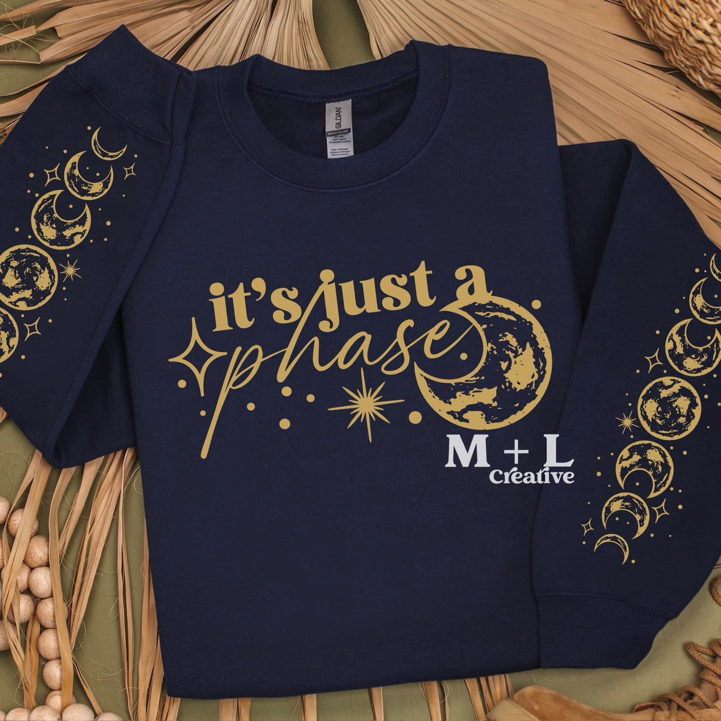 Just a Phase Metallic Gold