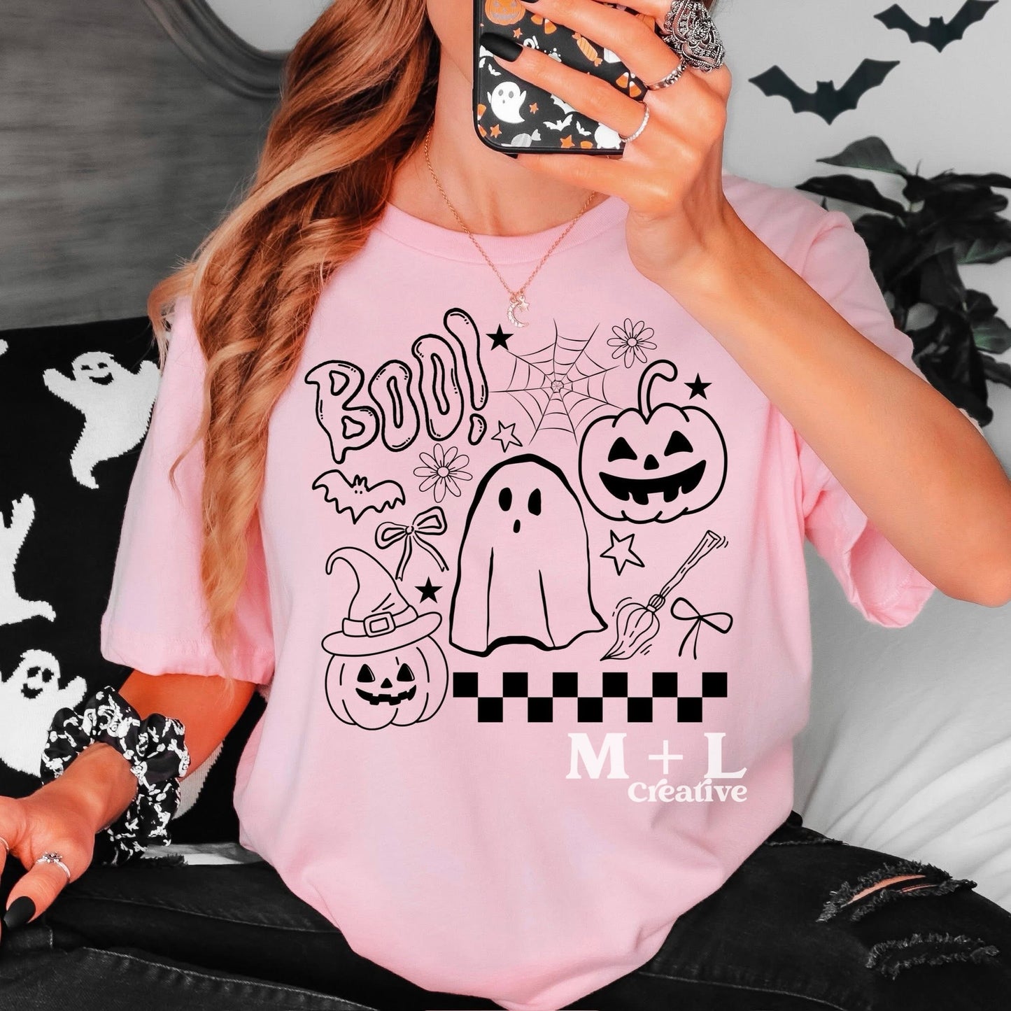 Boo Halloween Doodles