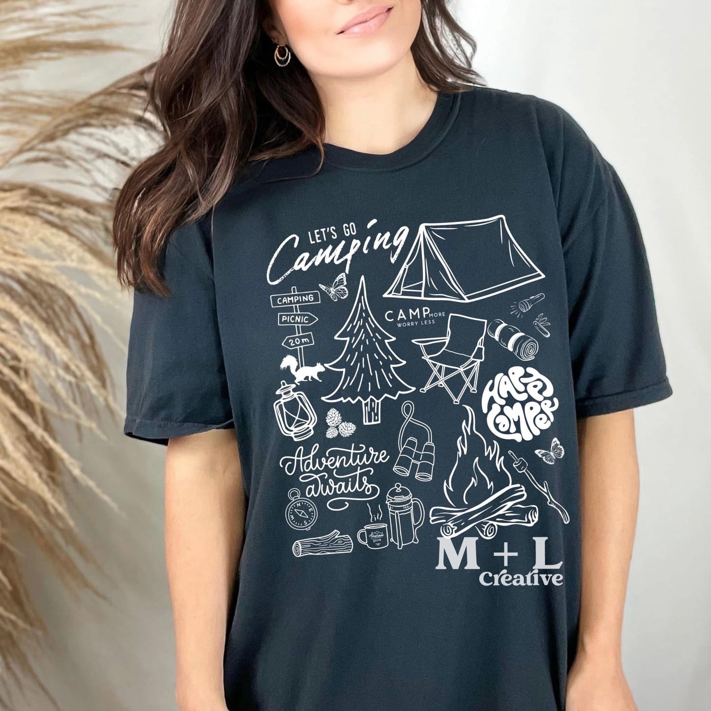Let’s Go Camping Collage
