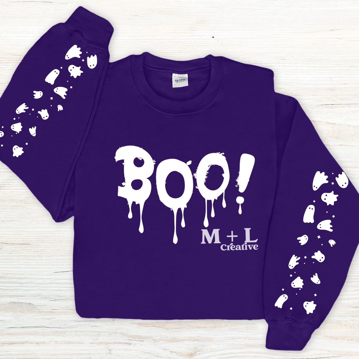 Boo! + Ghost Sleeves