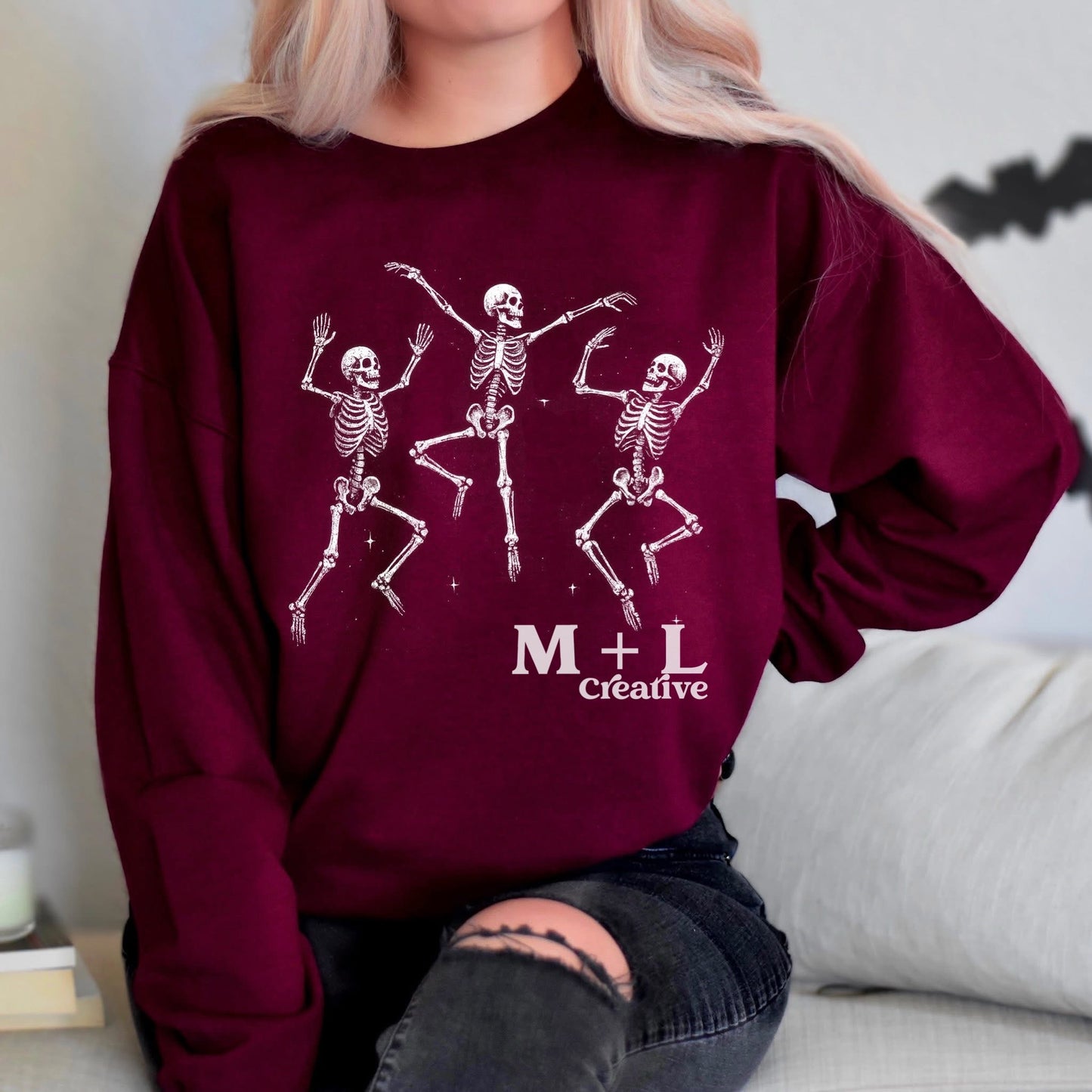 Dancing Skellies White