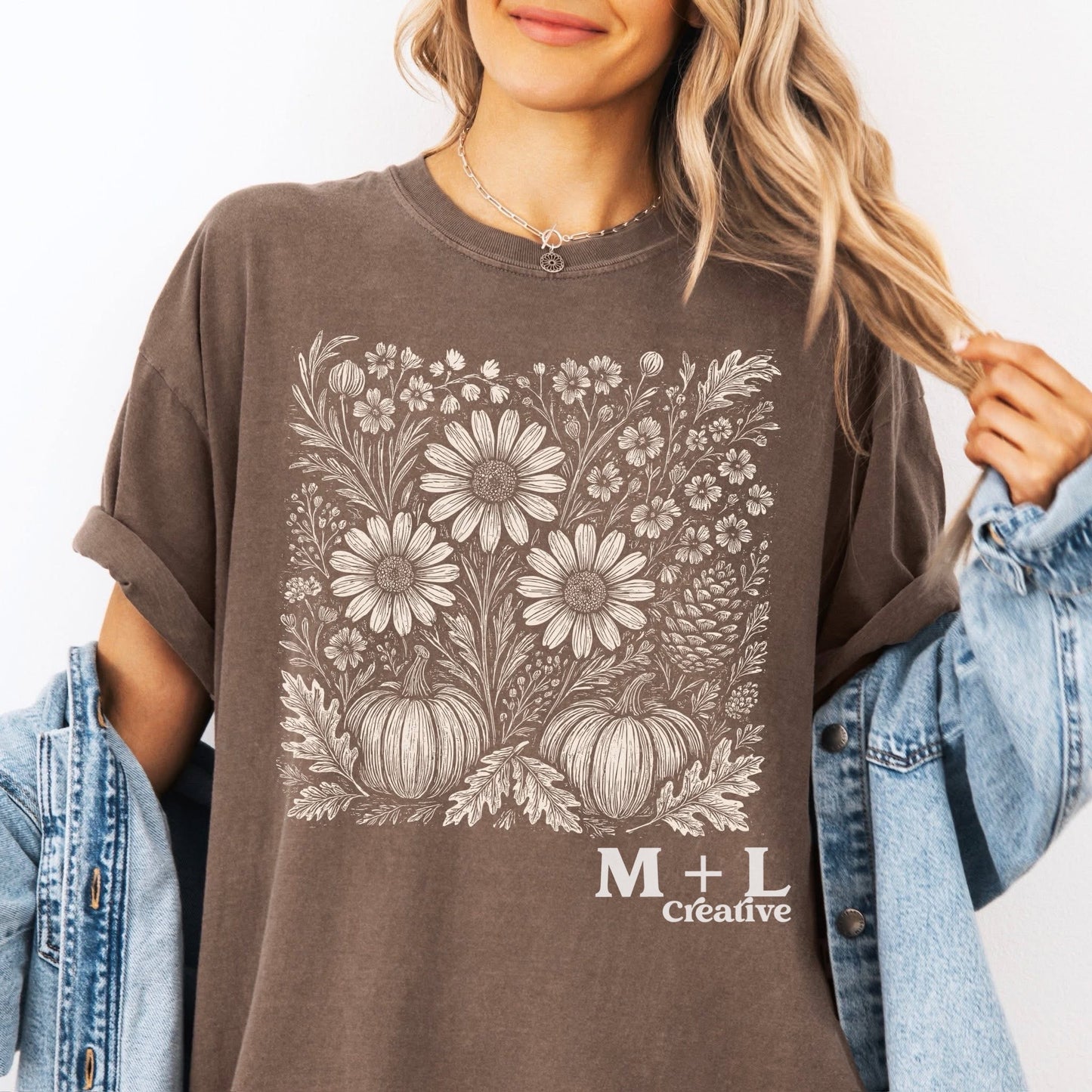 Fall Floral Pumpkins