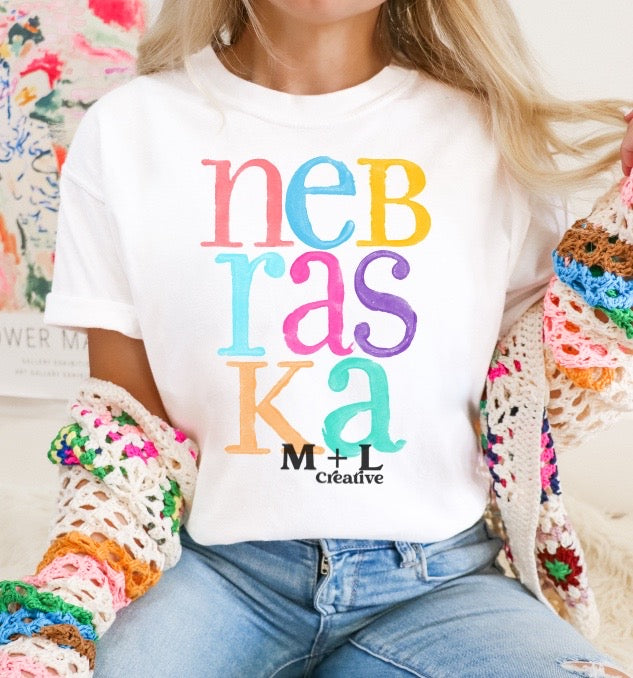 Nebraska Watercolor