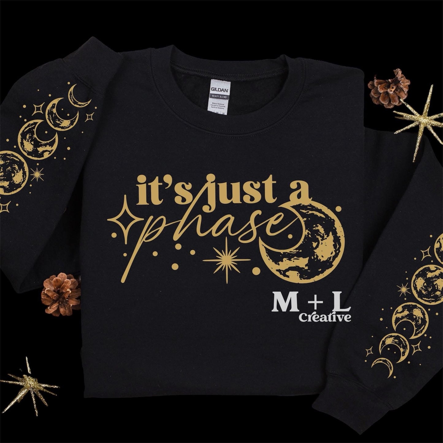 Just a Phase Metallic Gold