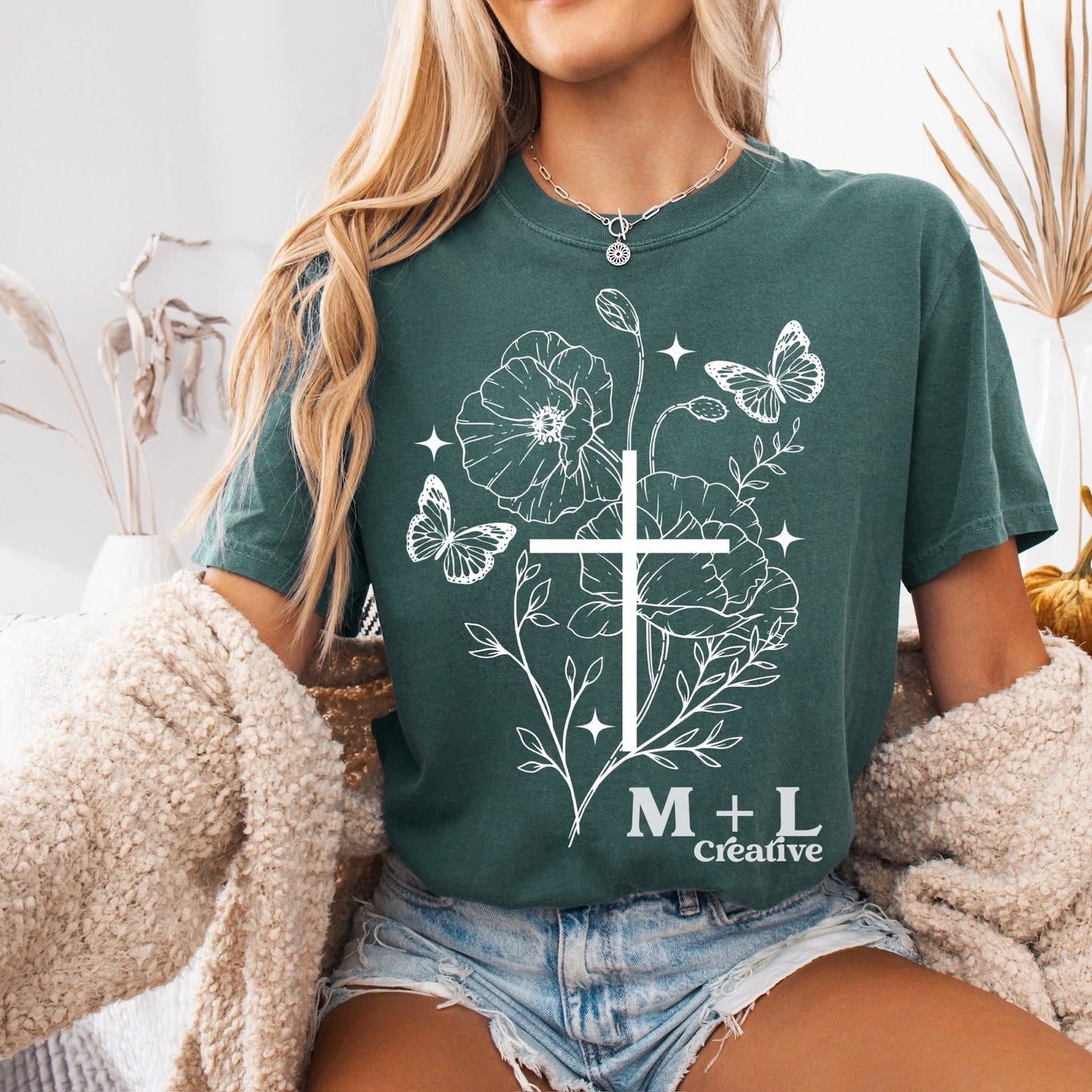 Floral Cross