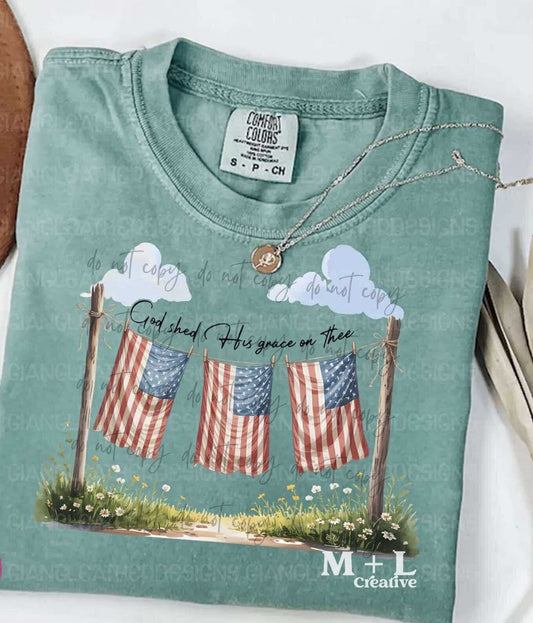 God She His Grace on Thee