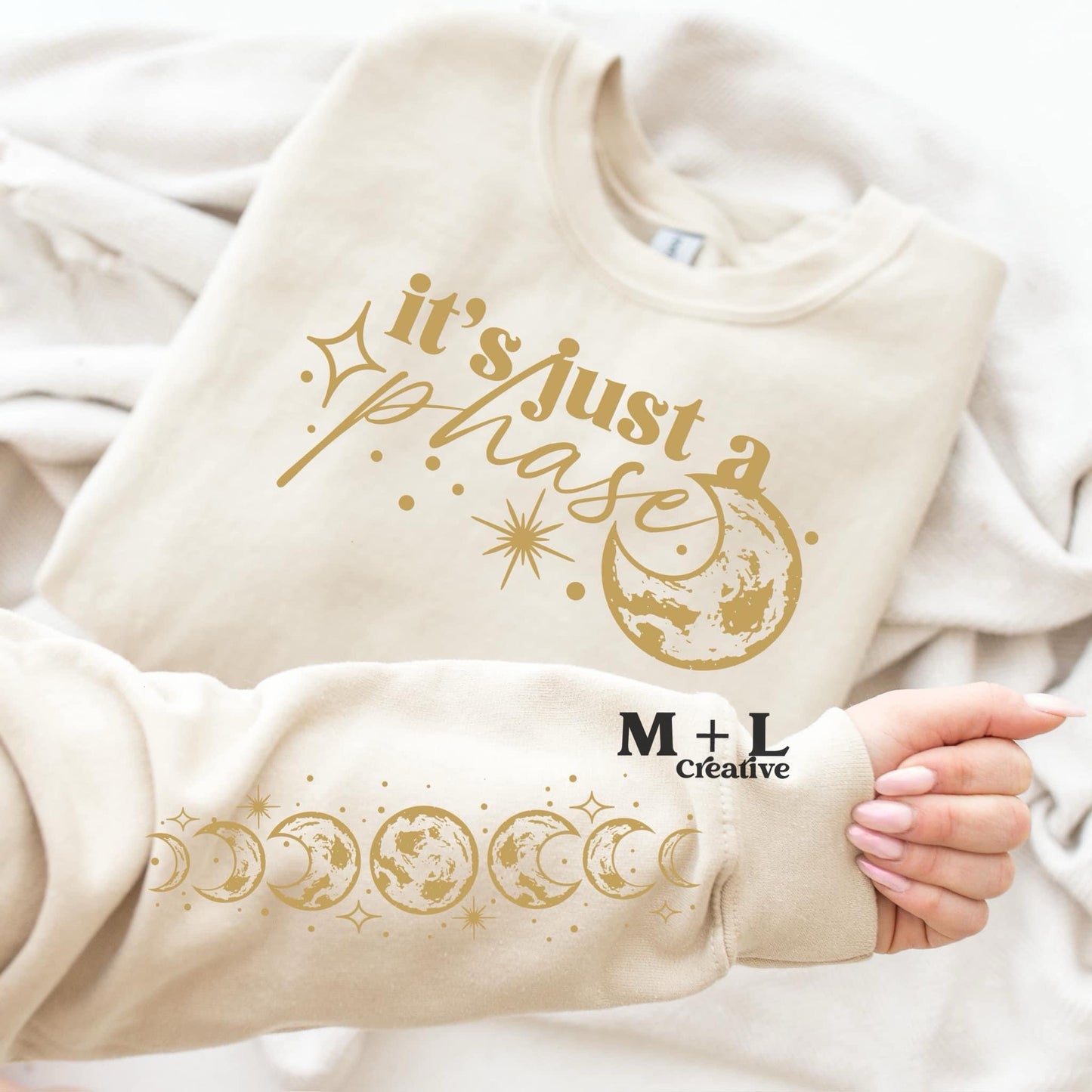 Just a Phase Metallic Gold
