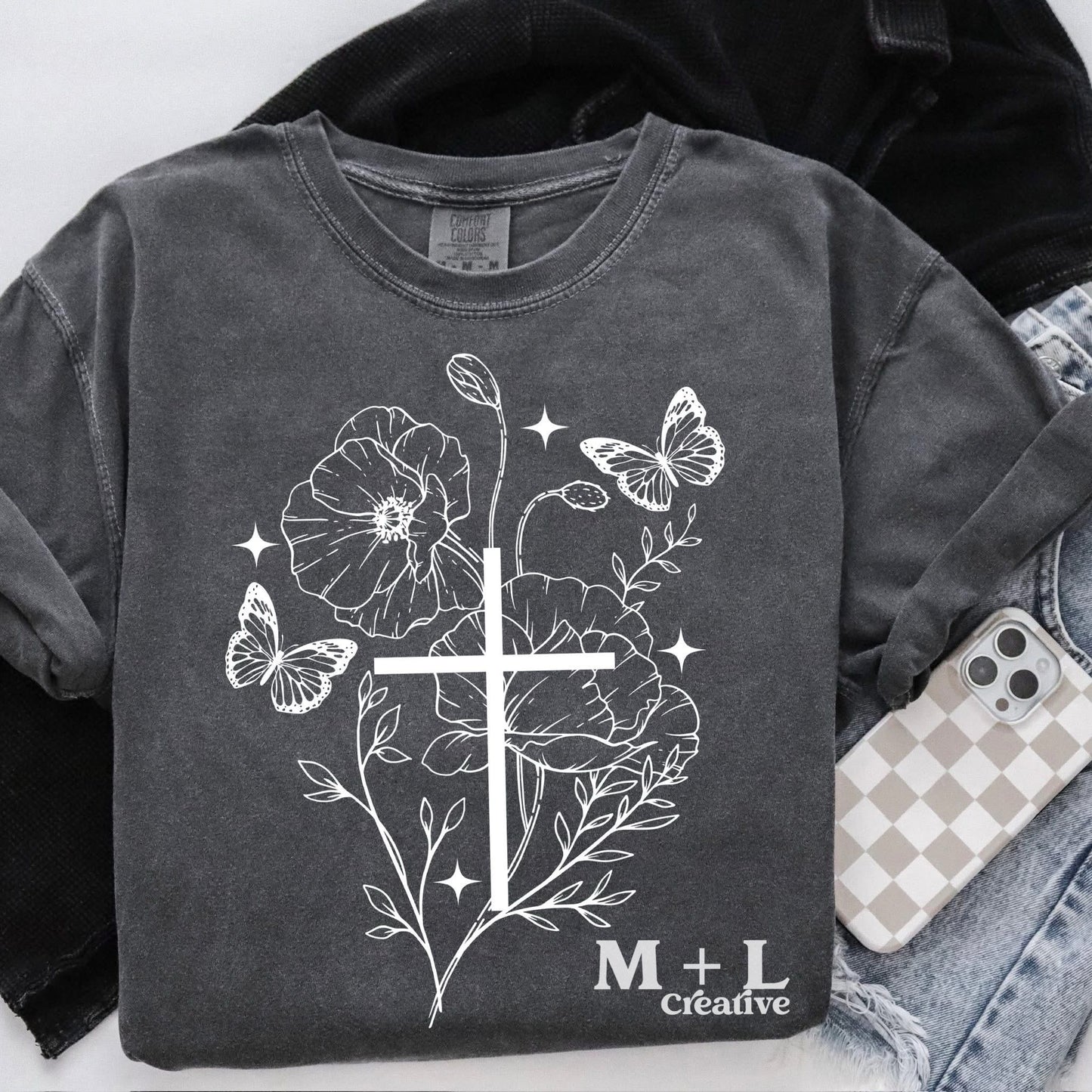 Floral Cross