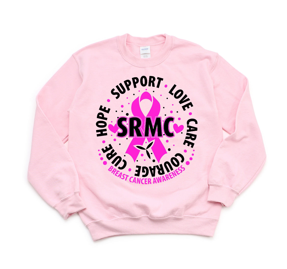 SRMC Breast Cancer Gildan Sweatshirt