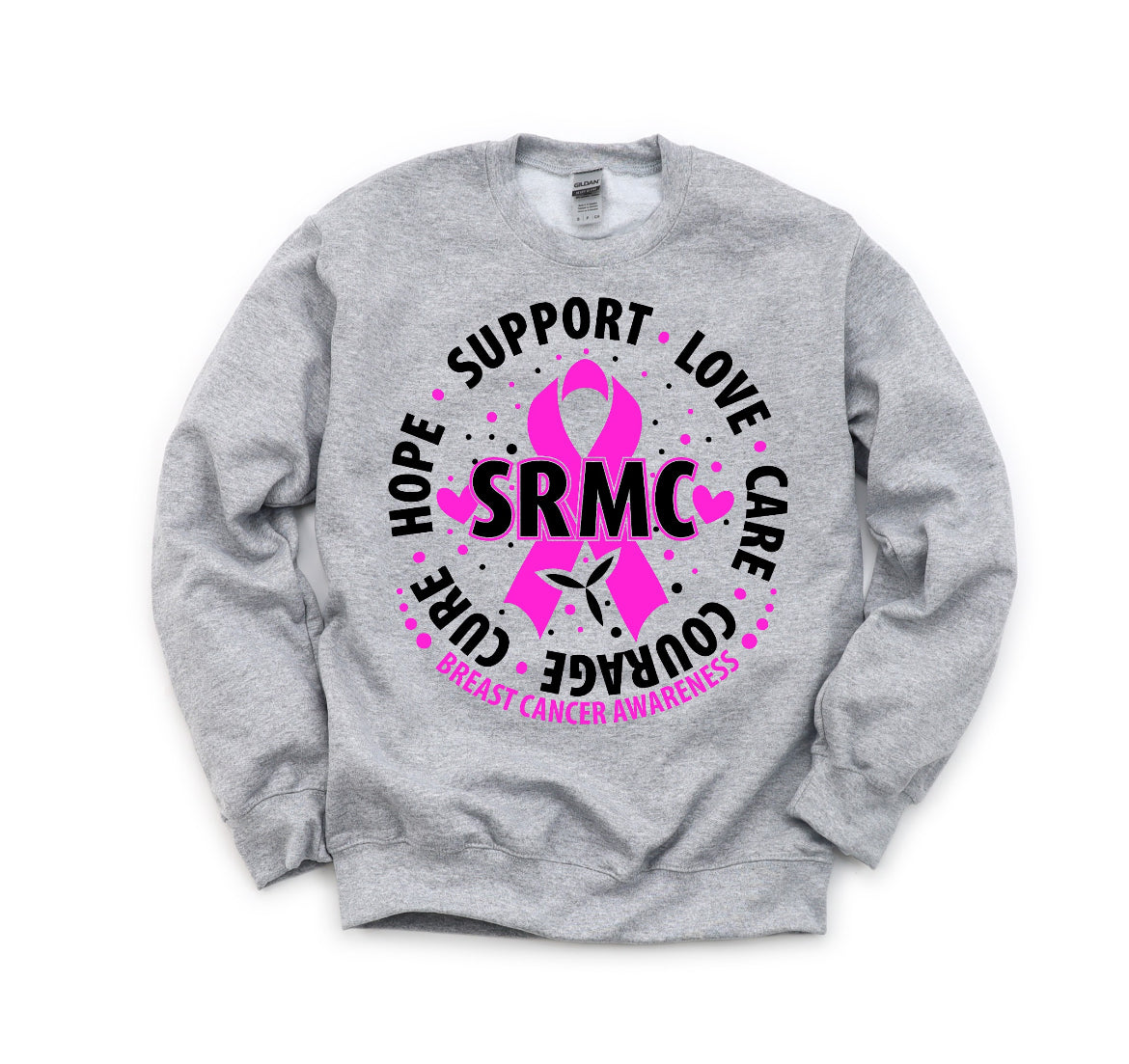 SRMC Breast Cancer Gildan Sweatshirt