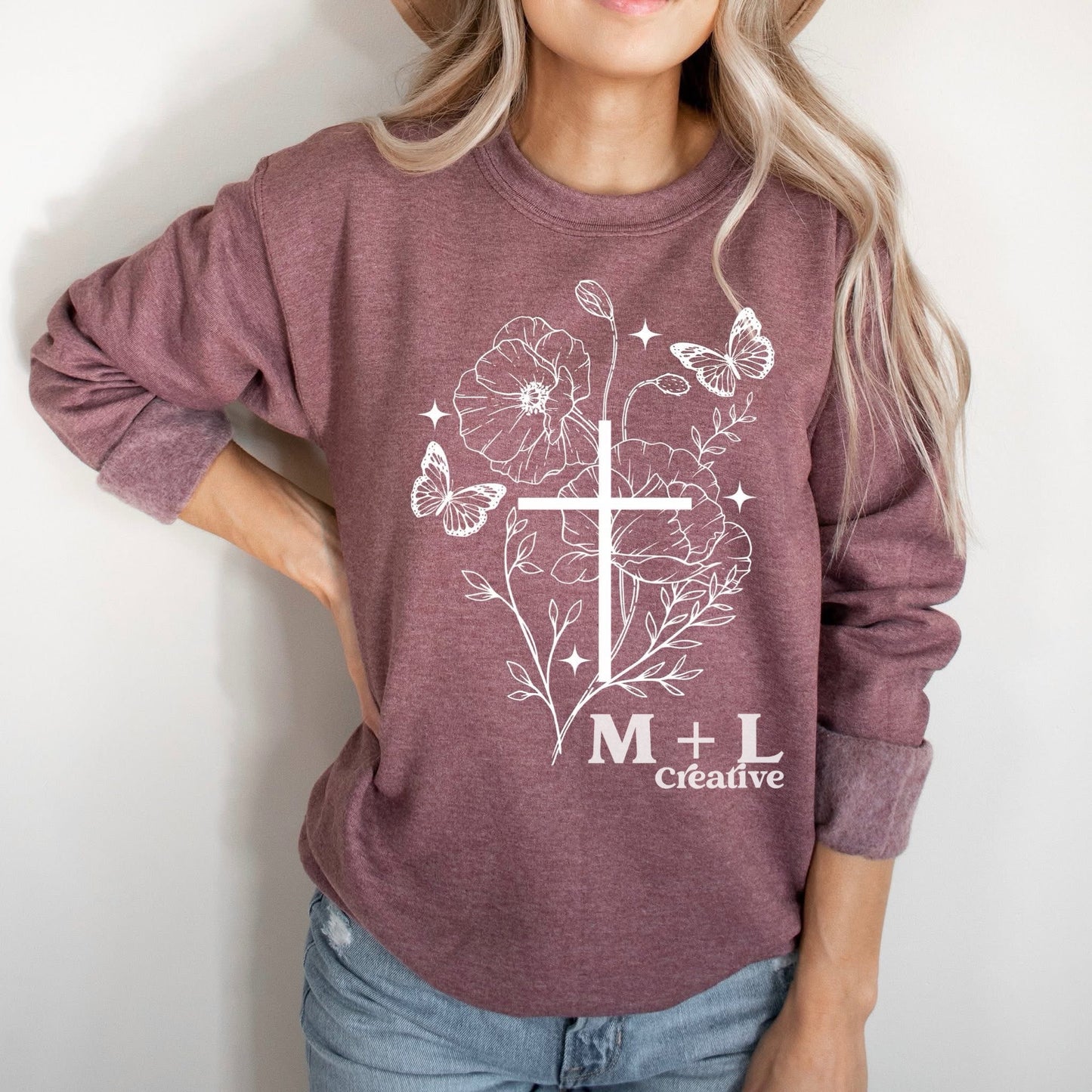 Floral Cross
