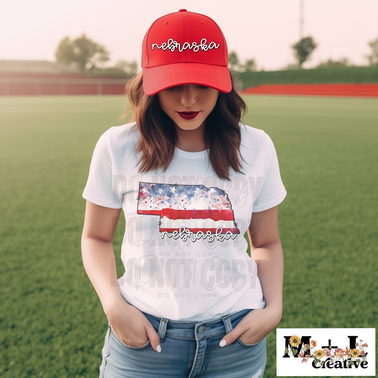 Distressed Flag Nebraska