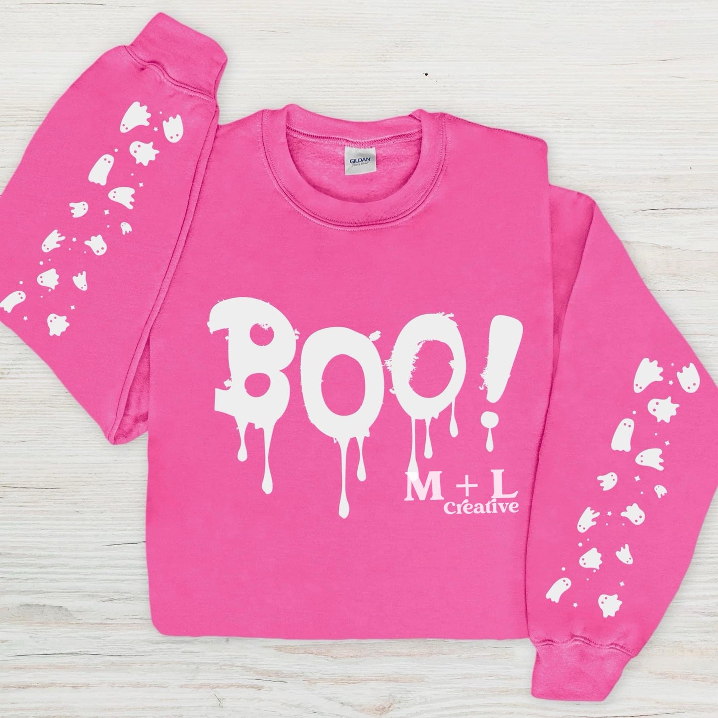 Boo! + Ghost Sleeves