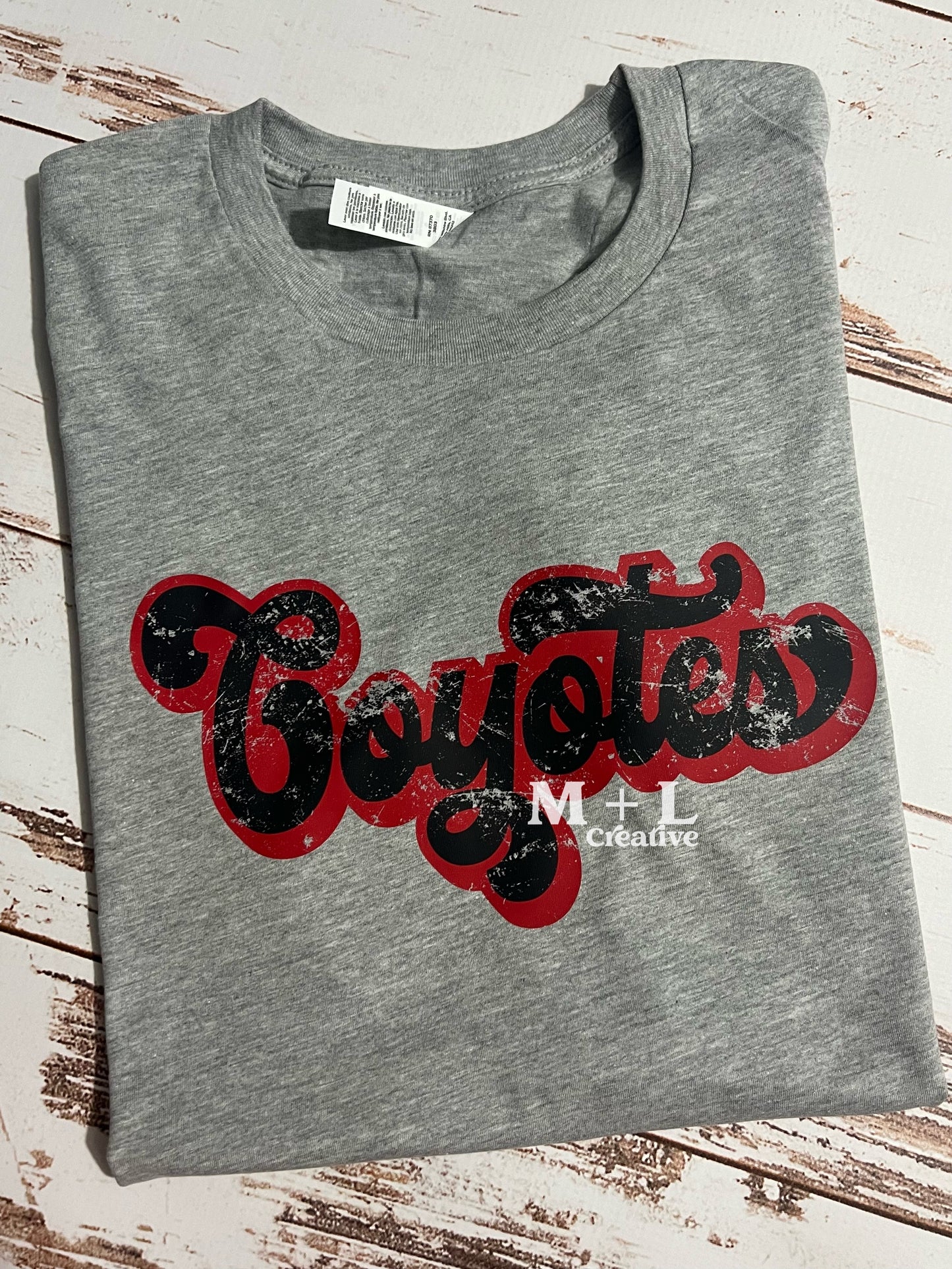 Coyotes Retro Red and Black