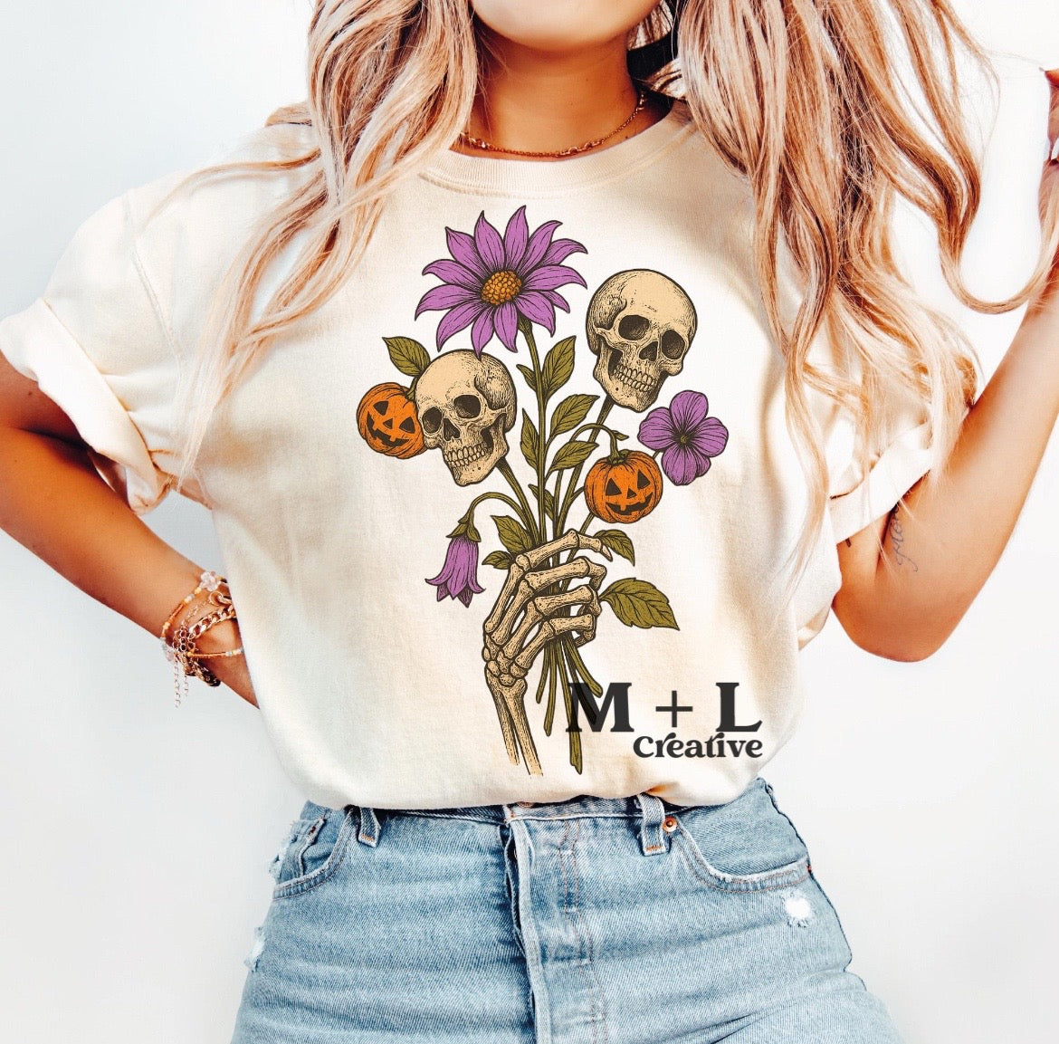 Halloween Skull Bouquet