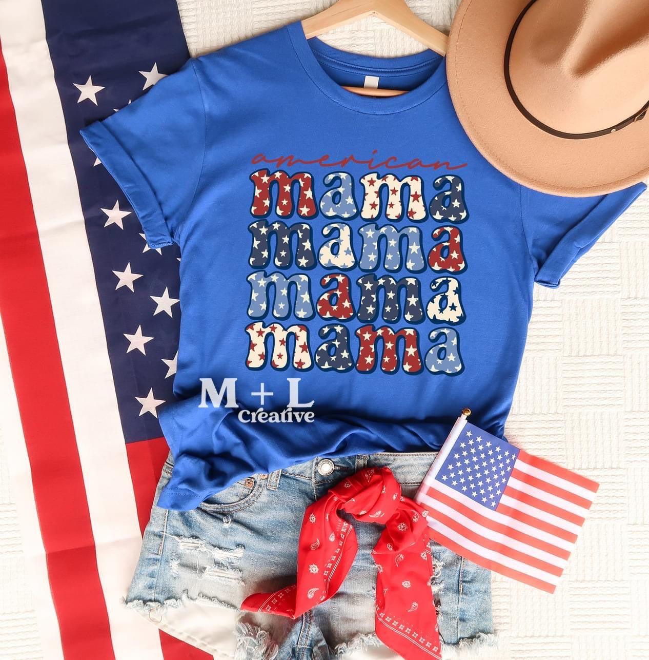 American Mama Stacked