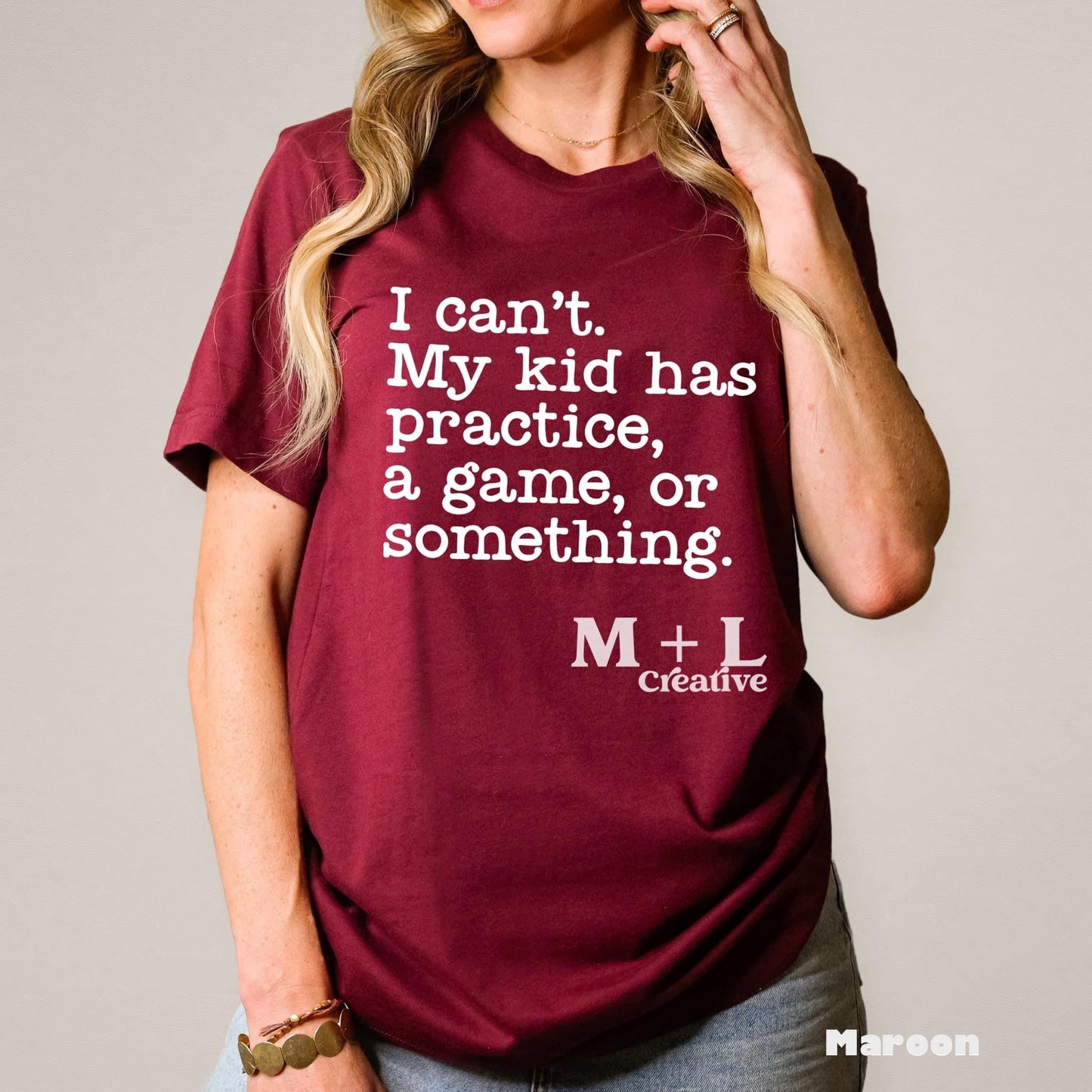 I Can’t. Sports Mom.