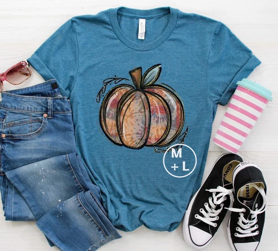 Tie Dye Pumpkin