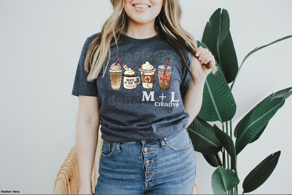 Nurse Fuel Coffee White