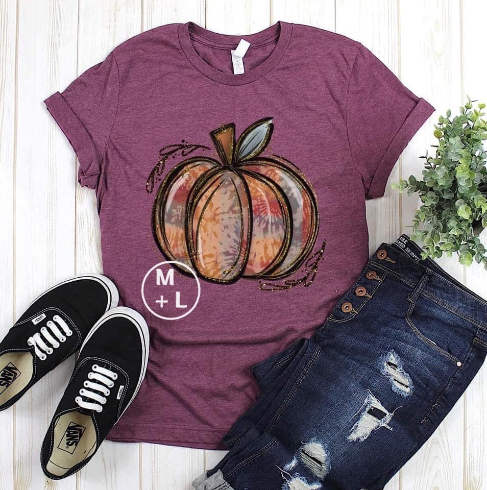 Tie Dye Pumpkin