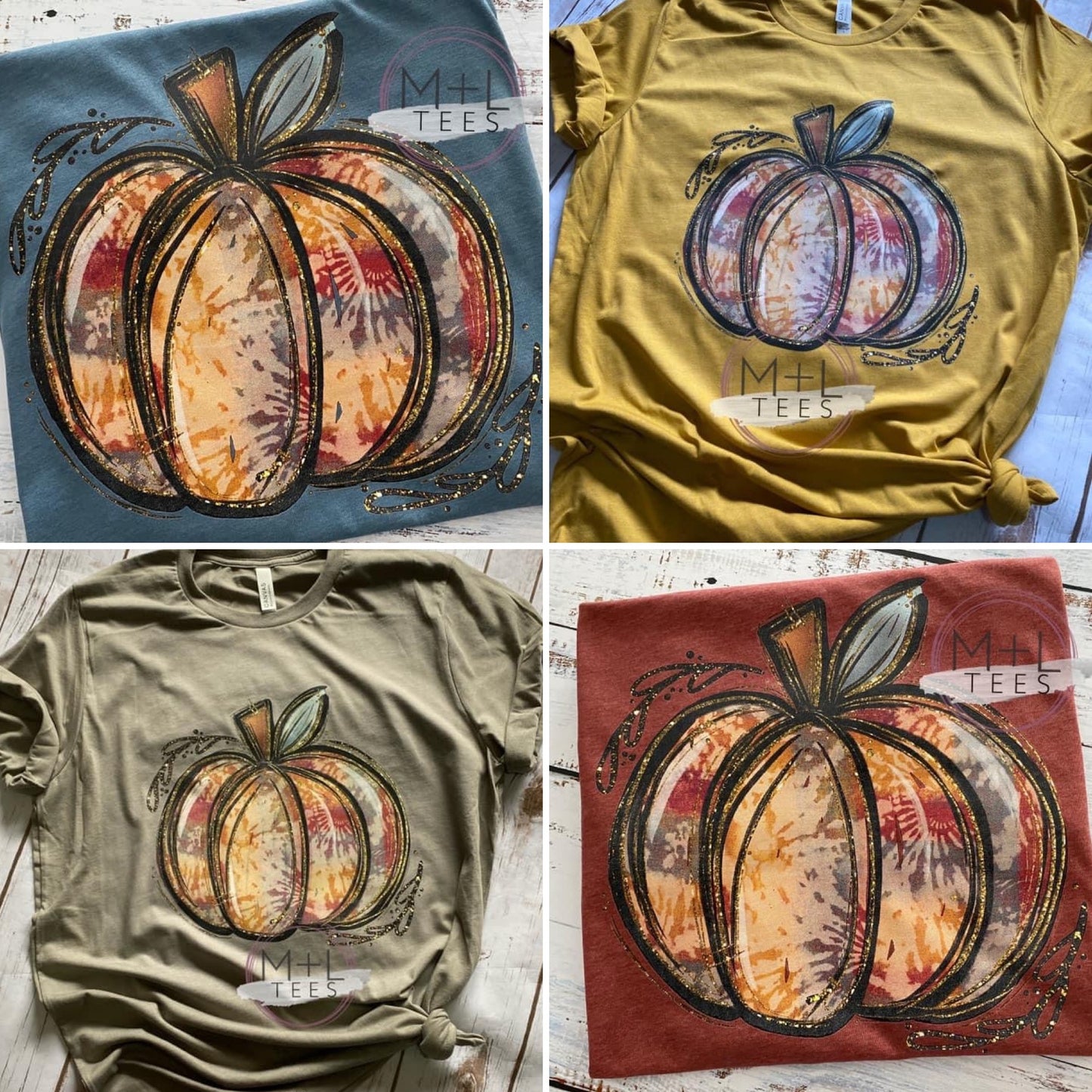 Tie Dye Pumpkin