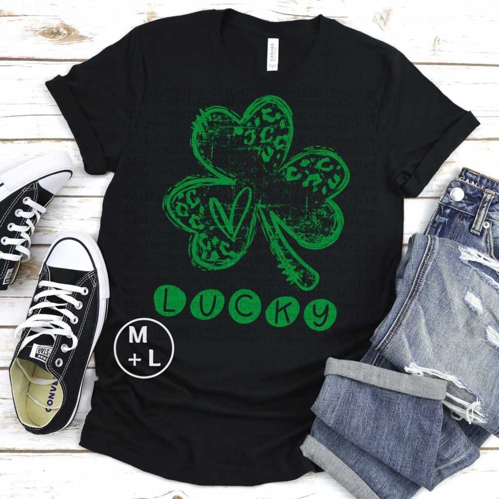 Green Lucky Clover