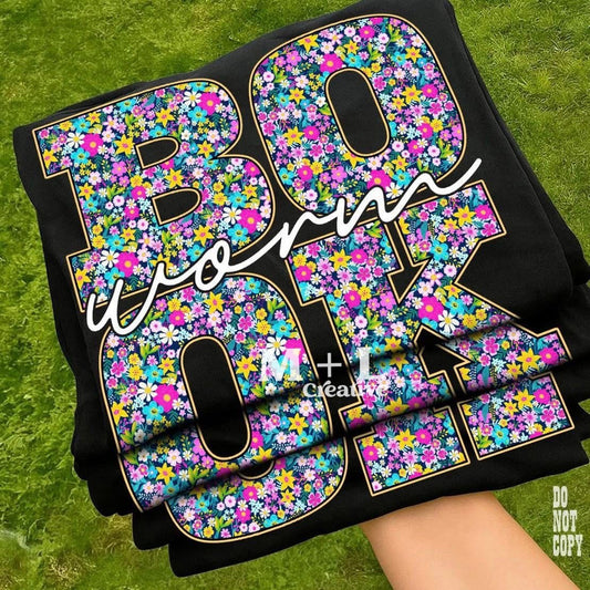 Book Worm Floral