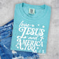 Loves Jesus and America too White