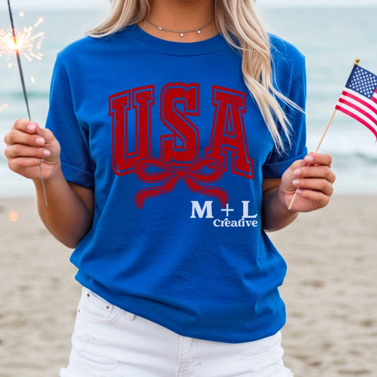 USA Bow Red