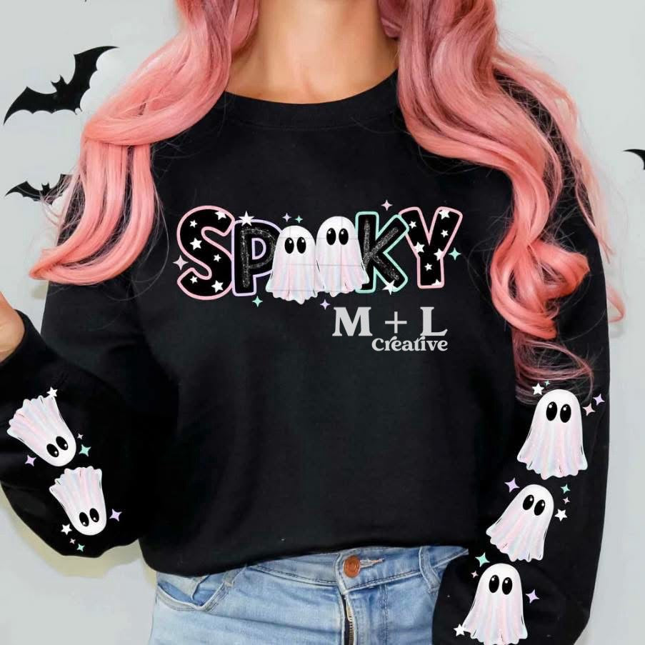 Spooky Ghost with Sleeves