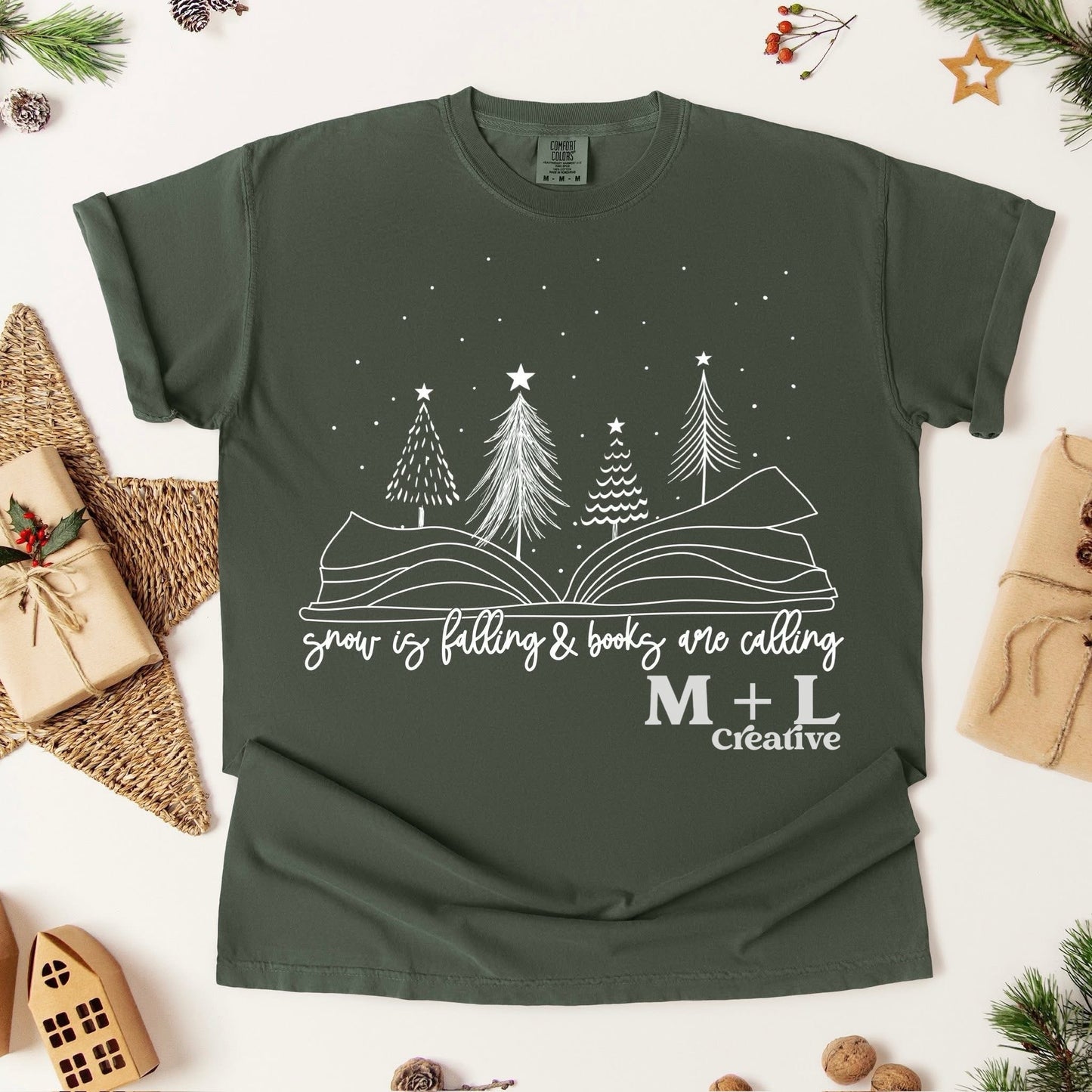 Snow is Falling Books are Calling