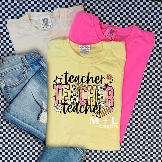 Teacher Retro Repeat