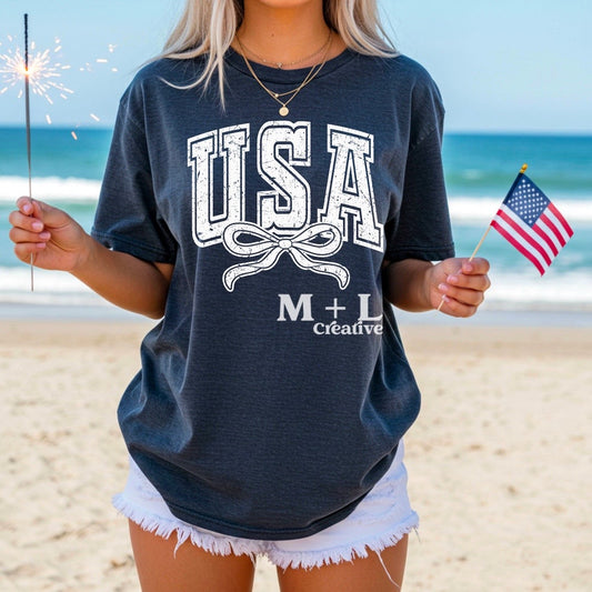 USA Bow White