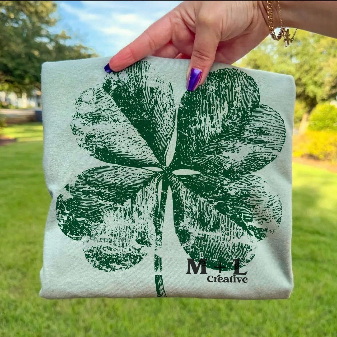 Distressed Shamrock