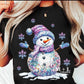 Glitter Disco Snowman