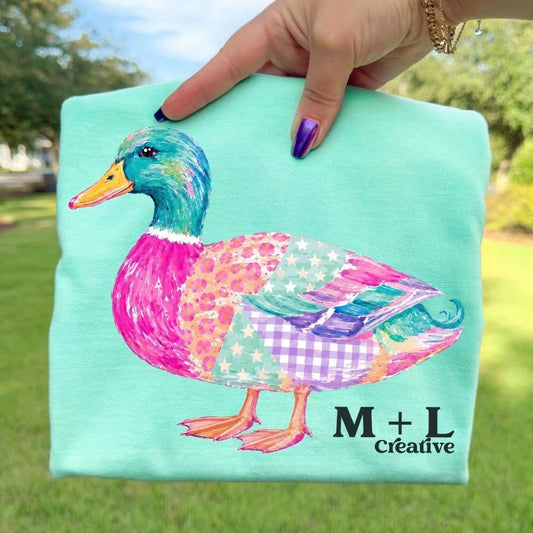 Watercolor Duck