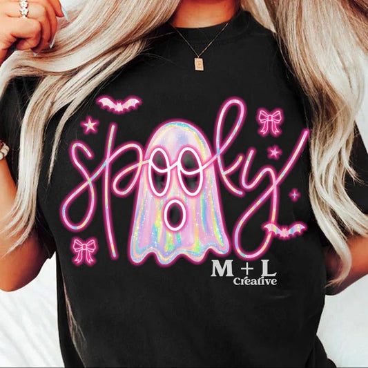 Iridescent Spooky Ghost