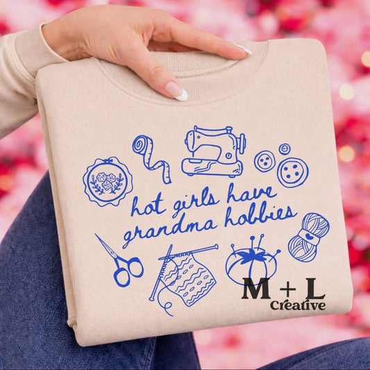 Hot Girls Have Grandma Hobbies