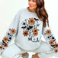 Floral Web with Sleeves