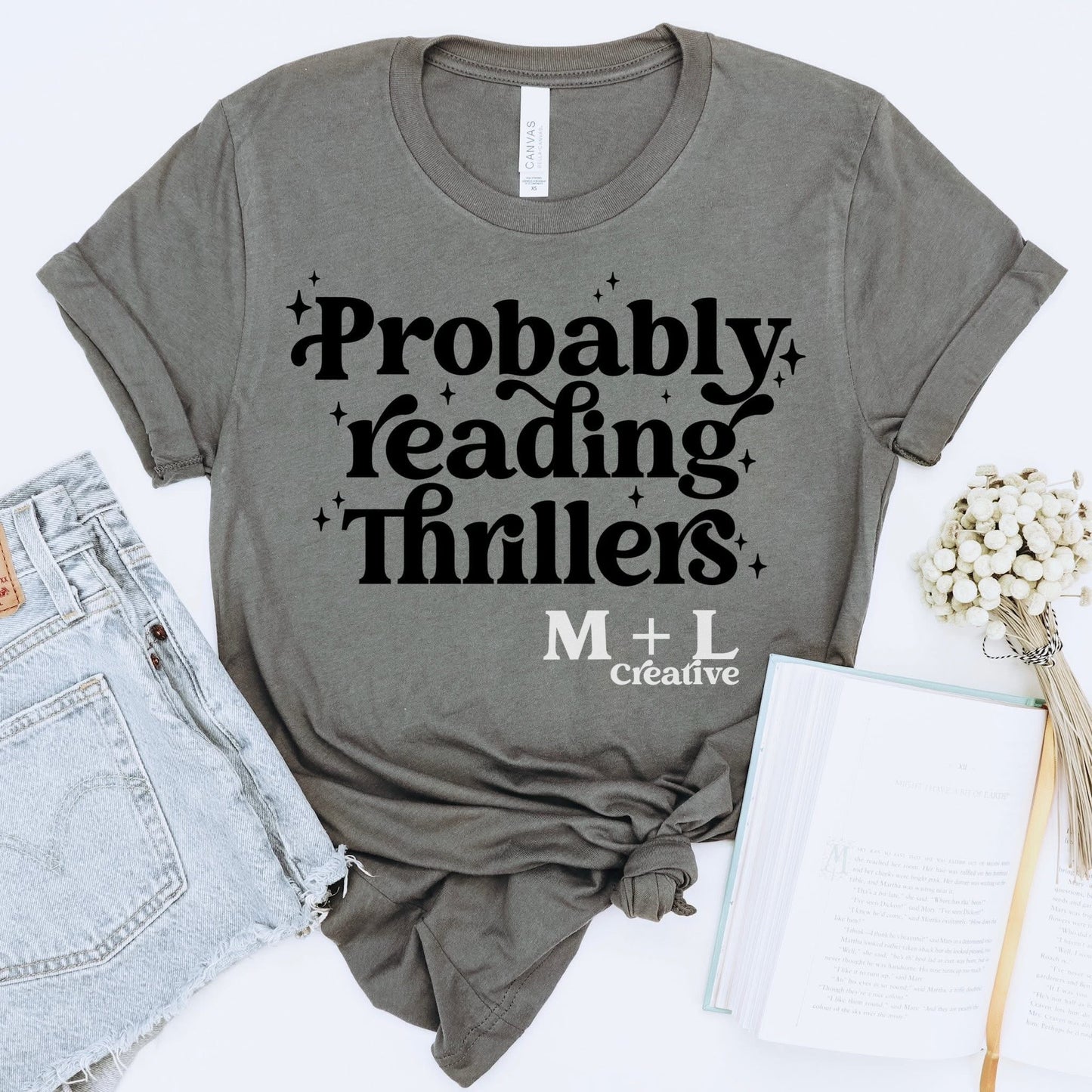 Probably Reading Thrillers