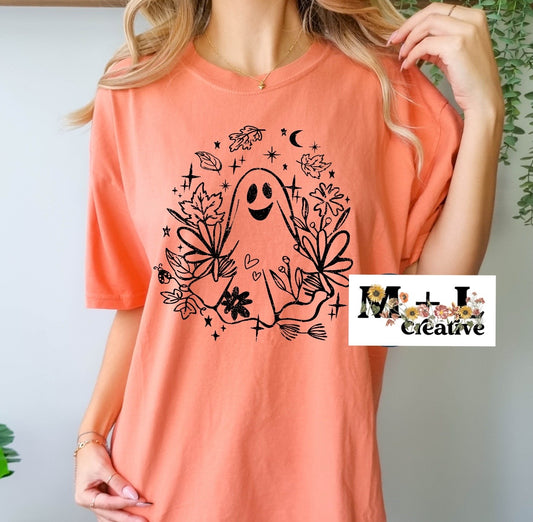 Whimsy Ghost Floral