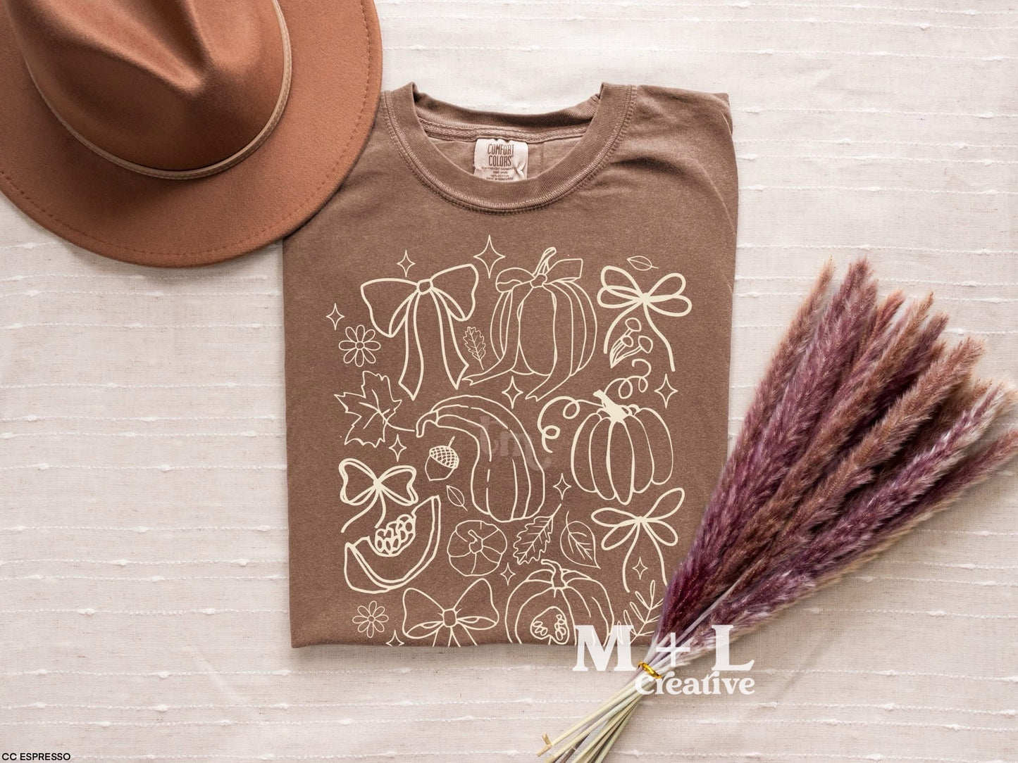 Harvest Collage Beige Ink