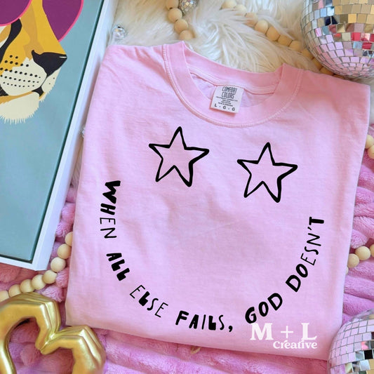 When All Else Fails God Doesn’t