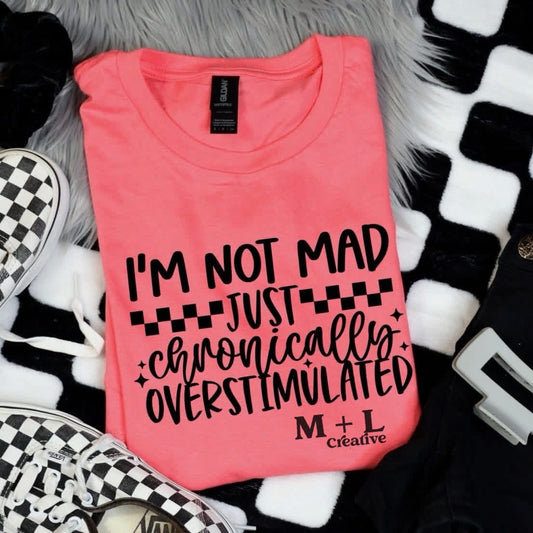 Not Mad Chronically Overstimulated