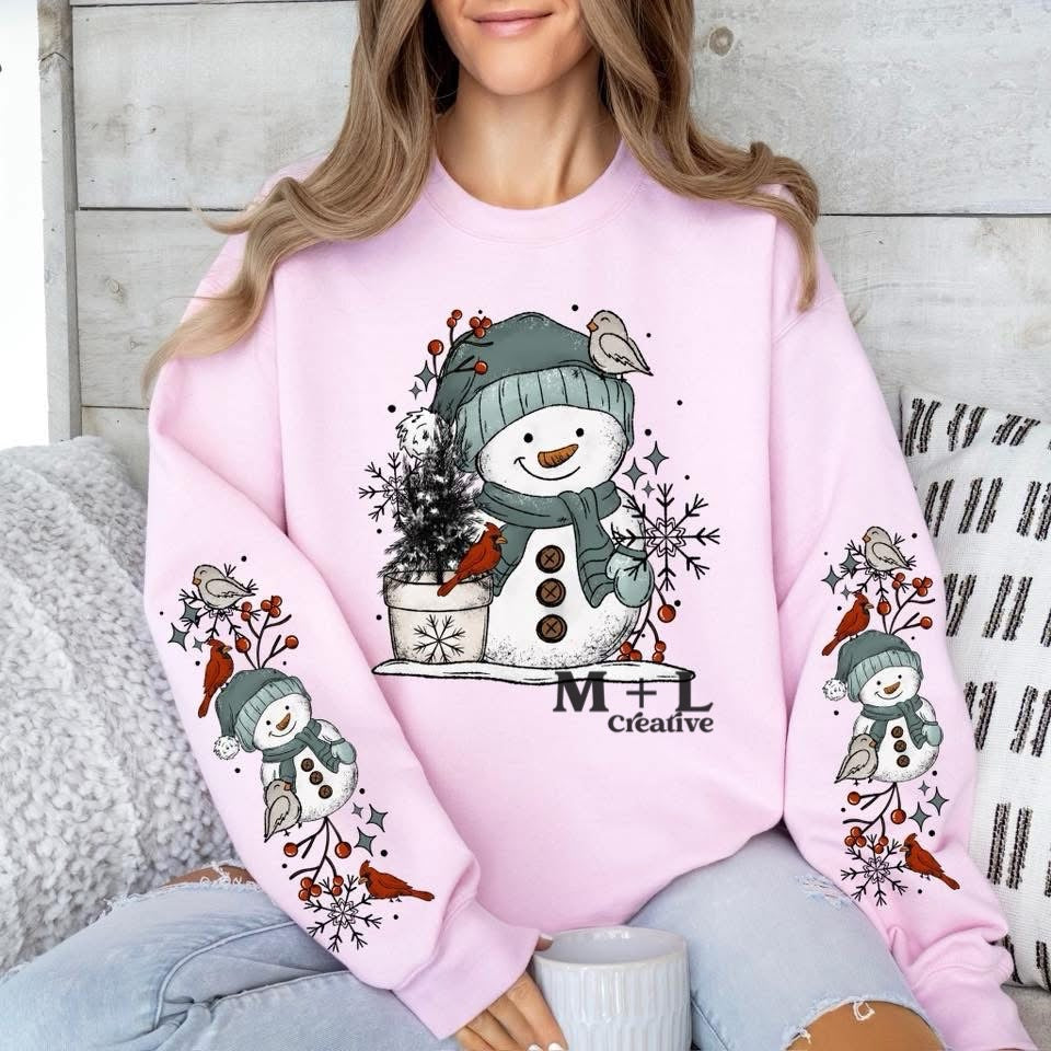 Snowman Birdie + Sleeves
