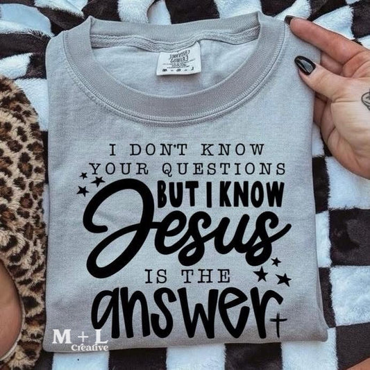Jesus is the Answer