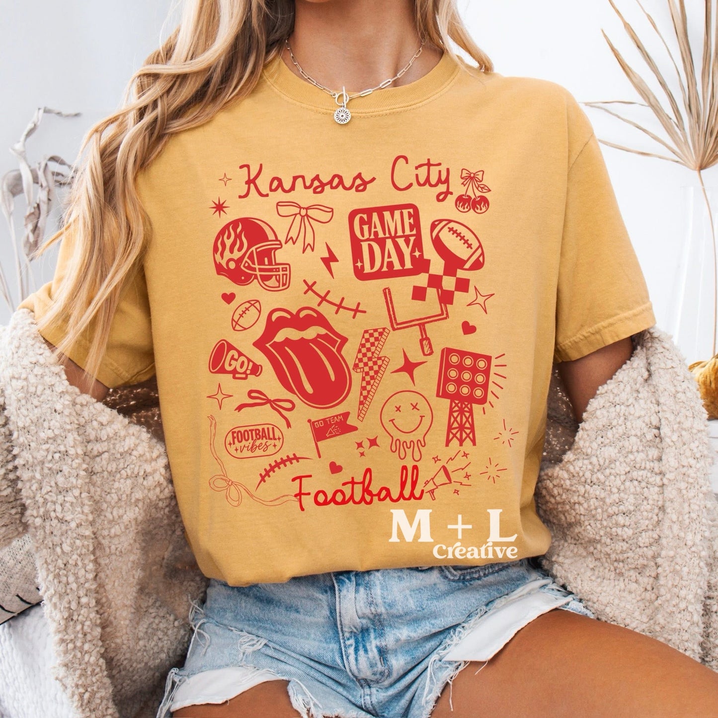 Kansas City Doodles Red